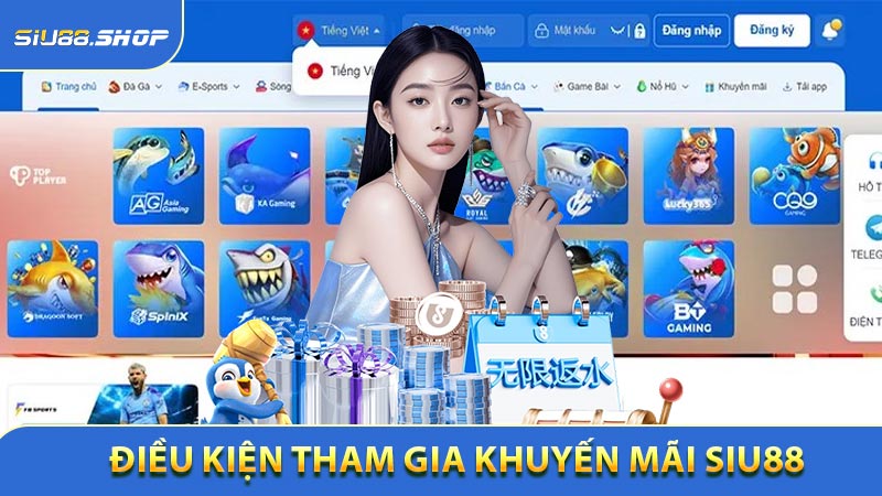 Điều kiện và quy định tặng kèm khi tham gia Khuyến mãi Siu88