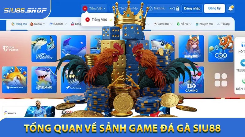 Tổng quan về sảnh game Đá gà SIU88